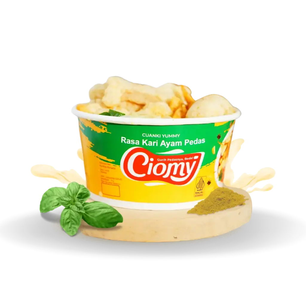 Cuanki Rasa Kari Ayam Pedas Cup