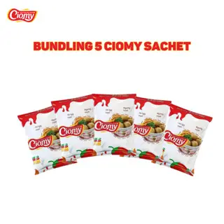 CIOMY - Paket Bundling 5 Sachet Baso Aci Ayam Isi Mie Kuning