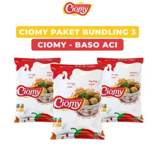 [FG.2.1.1] CIOMY - Paket Bundling 3 Sachet Baso Aci Ayam
